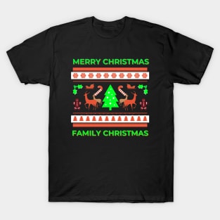 Merry Christmas xmas family Christmas T-Shirt